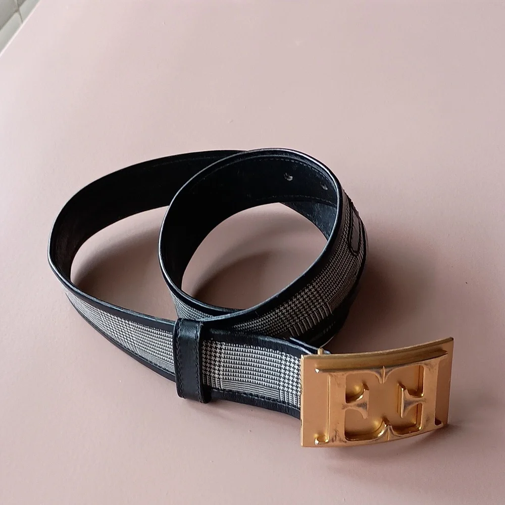 Vintage Escada Waist Belt - Picture 2 of 7